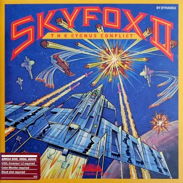 Skyfox II - The Cygnus Conflict box cover front